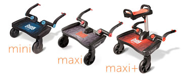 difference between buggy board maxi and mini