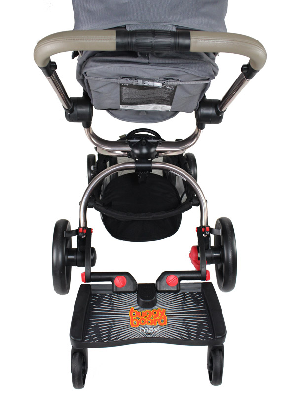 Ride auf Kinderwagen Buggy Board mit Sattel oder Sitz passend Mothercare Orb 