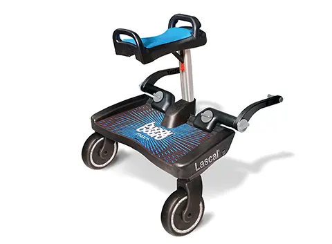 BuggyBoard Maxi+ blue with blue saddle