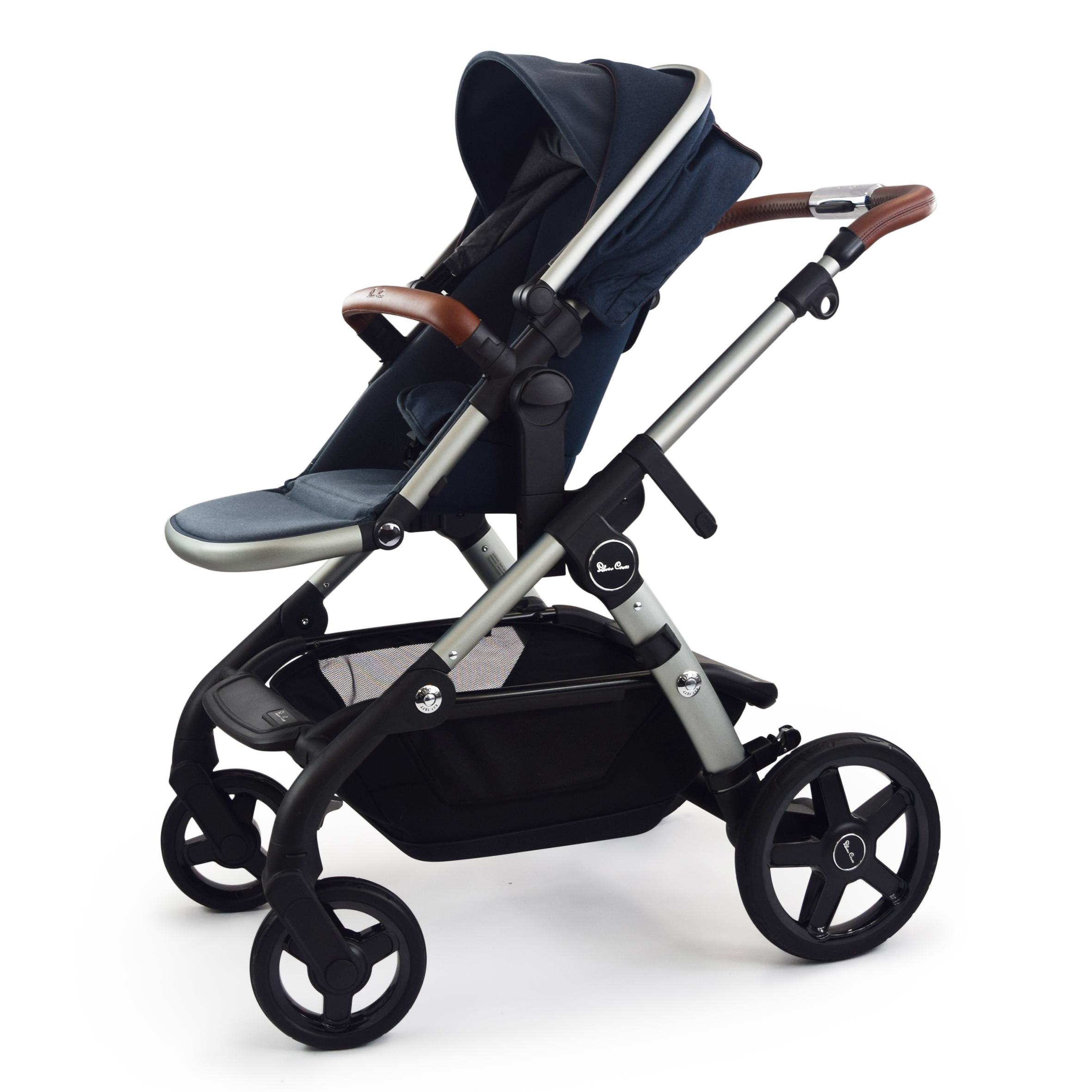 Silver cross wave midnight blue sales
